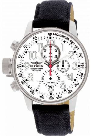Horlogeband Invicta 1514.01 Leder Zwart