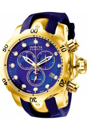Horlogeband Invicta 6113.01 Rubber Blauw