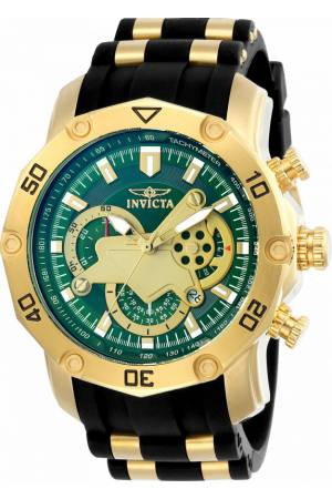 Horlogeband Invicta 23425.01 Rubber Zwart 26mm