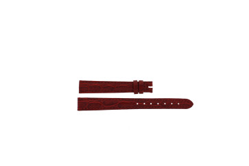 Horlogeband Burberry BU4551 Leder Rood 13mm