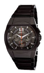 Horlogeband Breil BW0173 (F270043105) Staal Zwart 25mm