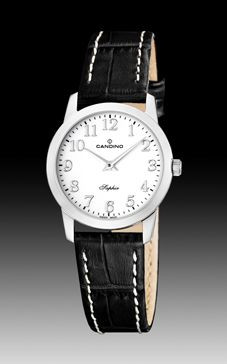Horlogeband Candino C4411-2 Leder Zwart