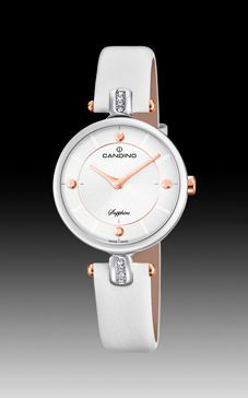 Horlogeband Candino C4658-1 Leder Wit