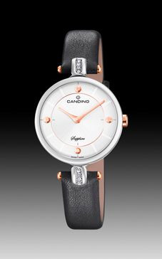 Horlogeband Candino C4658-2 Leder Zwart