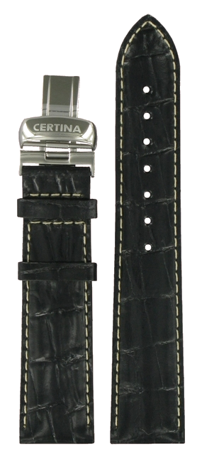 Horlogebandje Certina C53670294265A Leder 20mm