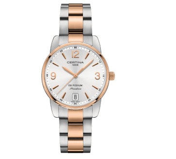 Horlogeband Certina C0342102203700A Staal Bi-Color 13.5mm
