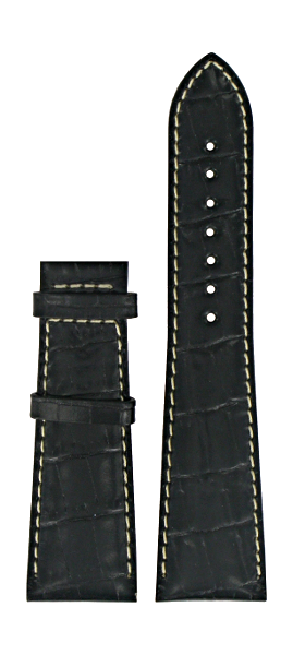 Horlogeband Certina C610014032 XL Leder Zwart 23mm