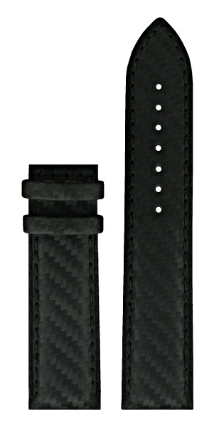 Horlogeband Certina C0016171605701A / C610016427 Leder Zwart 21mm