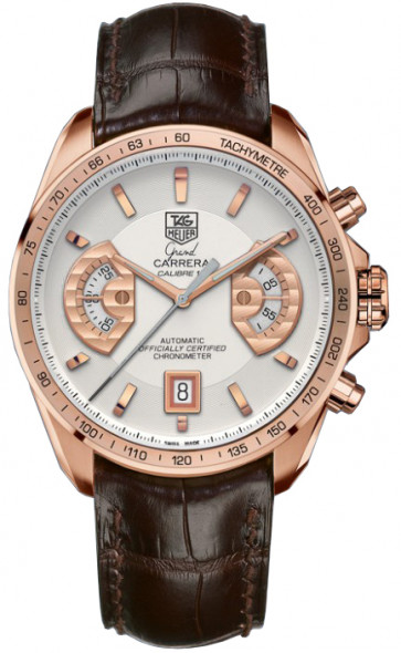 Horlogeband Tag Heuer CAV514B / BC0849 Leder Bruin