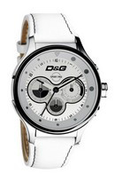 Horlogeband Dolce & Gabbana DW0212 (F357000728) Leder Wit