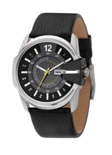 Horlogeband Diesel DZ1295 Leder Zwart 27mm