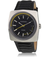 Horlogeband Diesel DZ1301 Leder Zwart 28mm