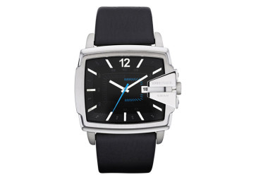 Horlogeband Diesel DZ1495 Leder Zwart 28mm