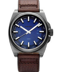Horlogeband Diesel DZ1612 Leder Bruin 24mm