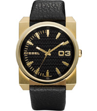 Horlogeband Diesel DZ5213 Leder Zwart 22mm