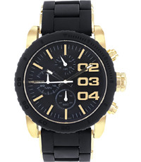 Horlogeband Diesel DZ5322 Staal/Silicoon Zwart 22mm