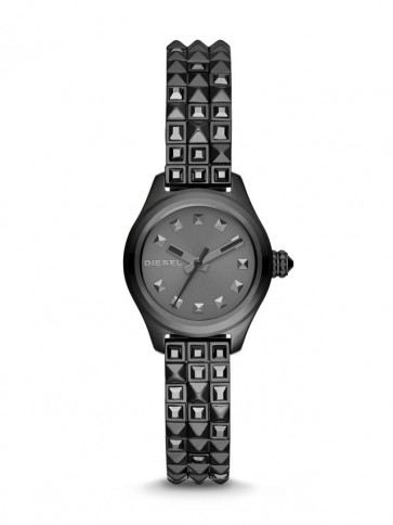 Horlogeband Diesel DZ5437 Roestvrij staal (RVS) Antracietgrijs 10mm