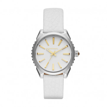 Horlogeband Diesel DZ5501 Leder Wit 18mm