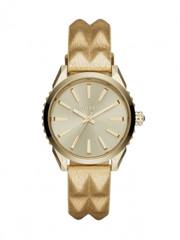 Horlogeband Diesel DZ5516 Leder Doublé 18mm