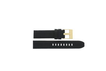 Horlogeband Diesel DZ5557 Leder Zwart 18mm