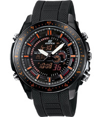 Casio horlogeband 10366028 Kunststof Zwart 20mm 