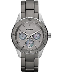 Horlogeband Fossil ES3040 Roestvrij staal (RVS) Zwart 18mm