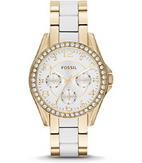 Horlogeband Fossil ES3527 Staal Doublé 18mm