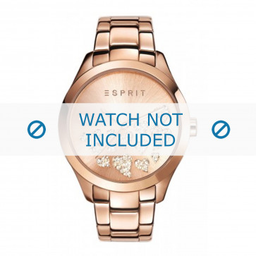 Esprit horlogeband ES107282-006 Staal Rosé