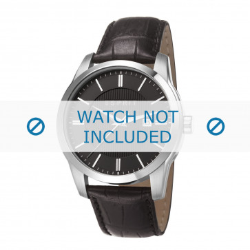 Esprit horlogeband ES107591-001 Leder Bruin + standaard stiksel
