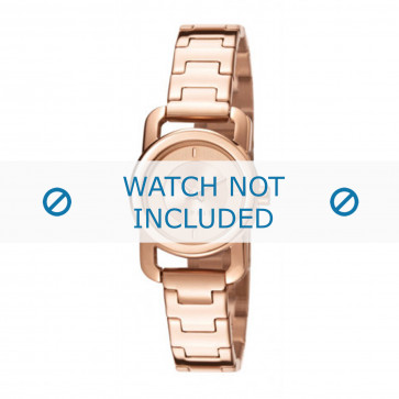 Horlogeband Esprit ES107752004 Staal Rosé 12mm