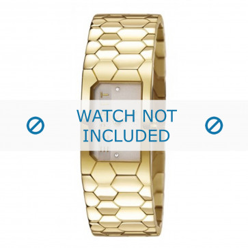Esprit horlogeband ES107882-002 Staal Goud