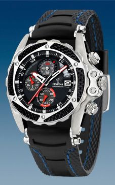 Horlogeband Festina F16272/B Rubber Zwart 22mm