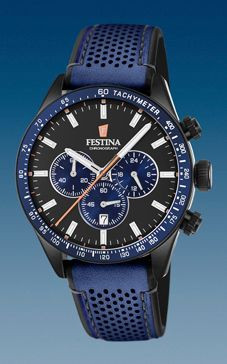 navigatie soort Bakken Horlogeband Festina F20359-2 Leder 21mm