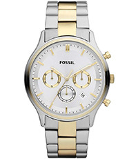 Horlogeband Fossil FS4643 Roestvrij staal (RVS) Multicolor 22mm