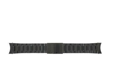 Horlogeband Fossil FS5349 / 74xxxx Roestvrij staal (RVS) Antracietgrijs 22mm