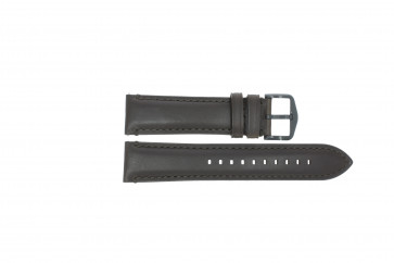 Horlogeband Fossil FS5437 Leder Bruin 22mm