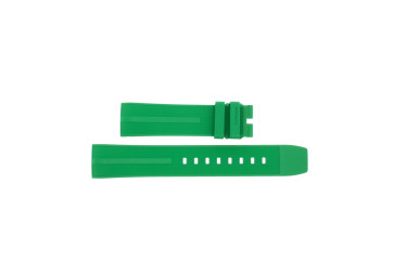 Horlogeband Tag Heuer FT8056 / CAZ101AP Rubber Groen 21.5mm