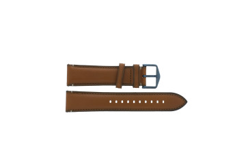 Horlogeband Fossil FTW1147 Leder Bordeaux