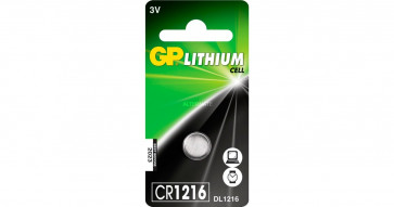 GP Knoopcel Batterij CR1216 - 3v
