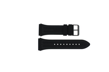 Horlogeband Guess GW0422G2 / W0422G2 / Phoenix Rubber Zwart 27mm