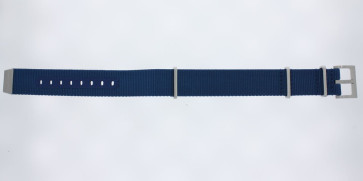 Horlogeband Hamilton H690823105 Onderliggend Nylon/perlon Blauw 20mm