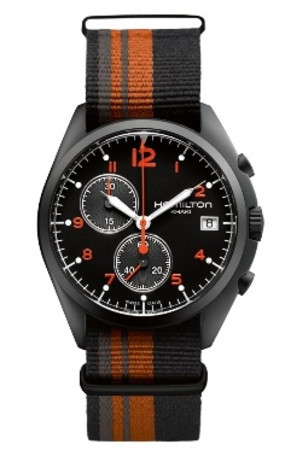 Horlogeband Hamilton H76582933 Textiel Multicolor 22mm