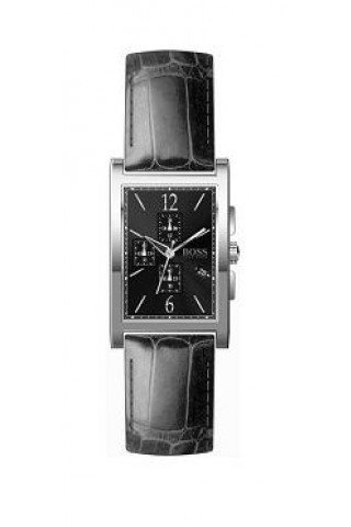 Horlogeband Hugo Boss HB-23-1-14-2031 / HB659302043 / HB1512084 / HB1512085 Leder Zwart