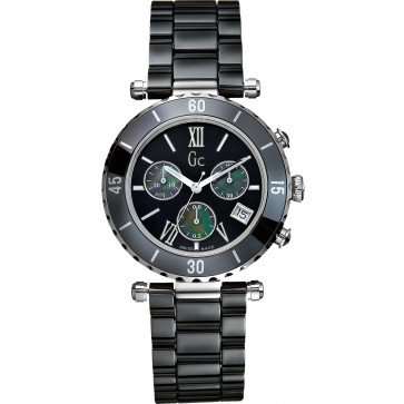 Horlogeband Guess I43001M2 Roestvrij staal (RVS) Zwart