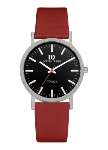 Horlogeband Danish Design IQ21Q199 Leder Rood 18mm