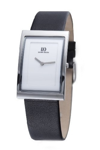 Horlogeband Danish Design IV12Q742 / IQ12Q827/ IQ13Q827 Leder Zwart 20mm