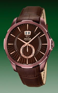 Horlogeband Jaguar J684 Leder Bruin 22mm