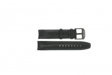 Horlogeband Jaguar J690-1 Leder Zwart 22mm