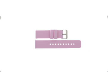 Horlogeband Universeel JD417.13 Silicoon Roze 18mm