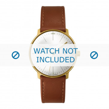 Junghans horlogeband 027/7700.00 Leder Cognac 20mm + standaard stiksel
